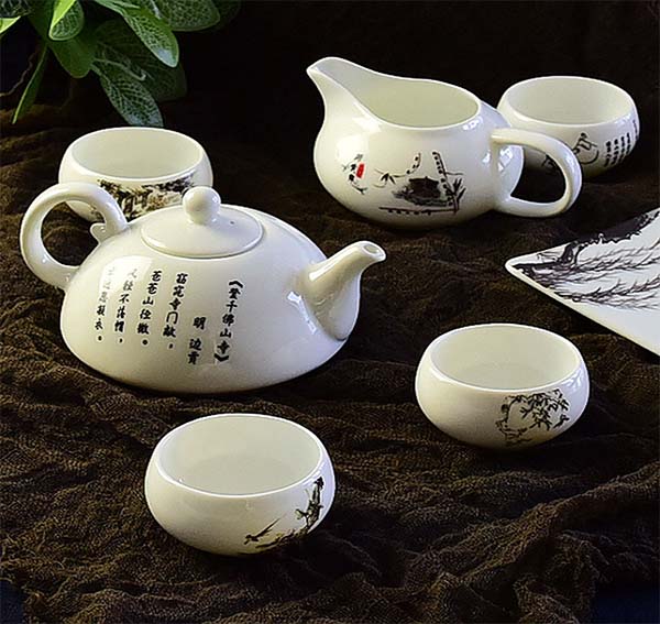 创意骨瓷茶具定制