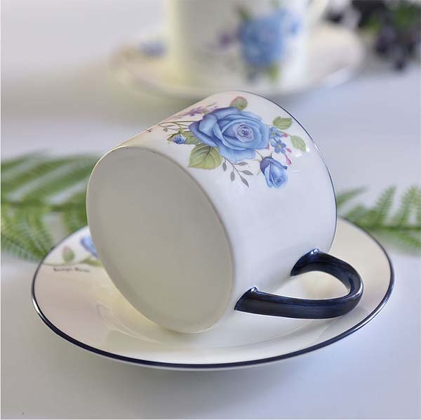 骨瓷欧式下午花茶杯具咖啡杯碟套装