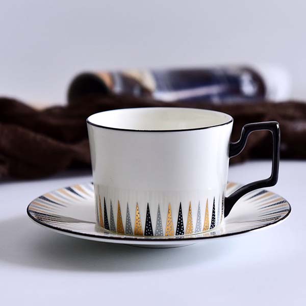 欧式骨瓷咖啡杯碟
