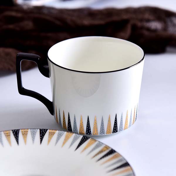 欧式骨瓷咖啡杯碟
